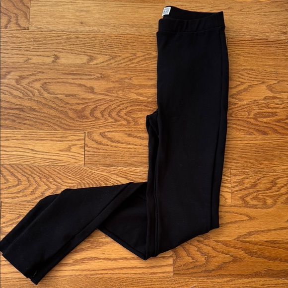 Toteme Black Zip leggings Pants with Ankle Zipper - Picture 11 of 11